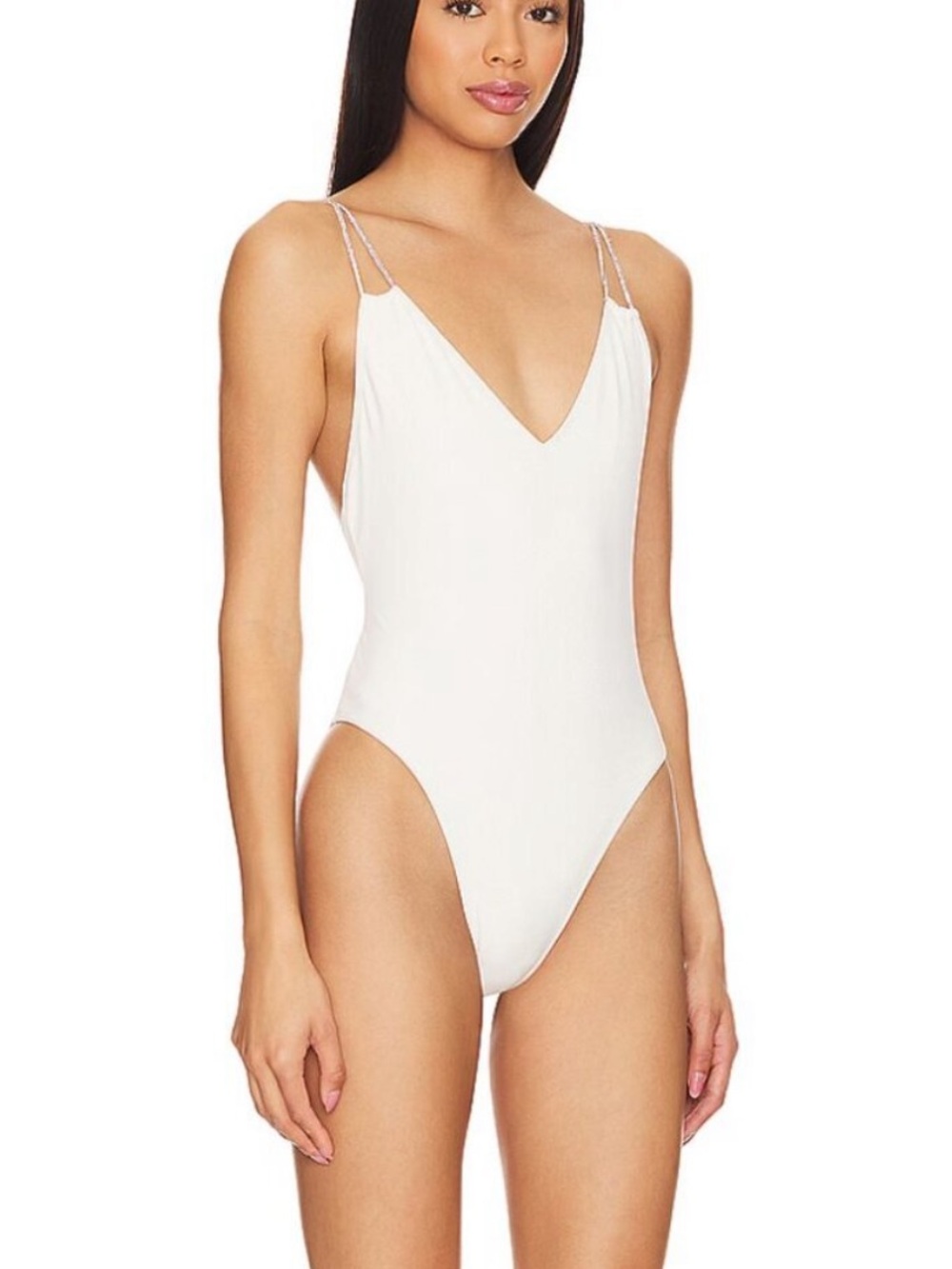 Off White One-Piece Swimsuit